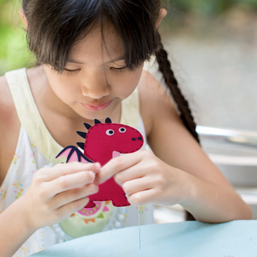 Perfect Christmas gift for creative kids exploring sewing with Hummingbird Crafts