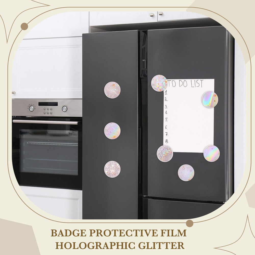 Humyoun 70mm holographic badge film pattern 05 long-lasting color for badges