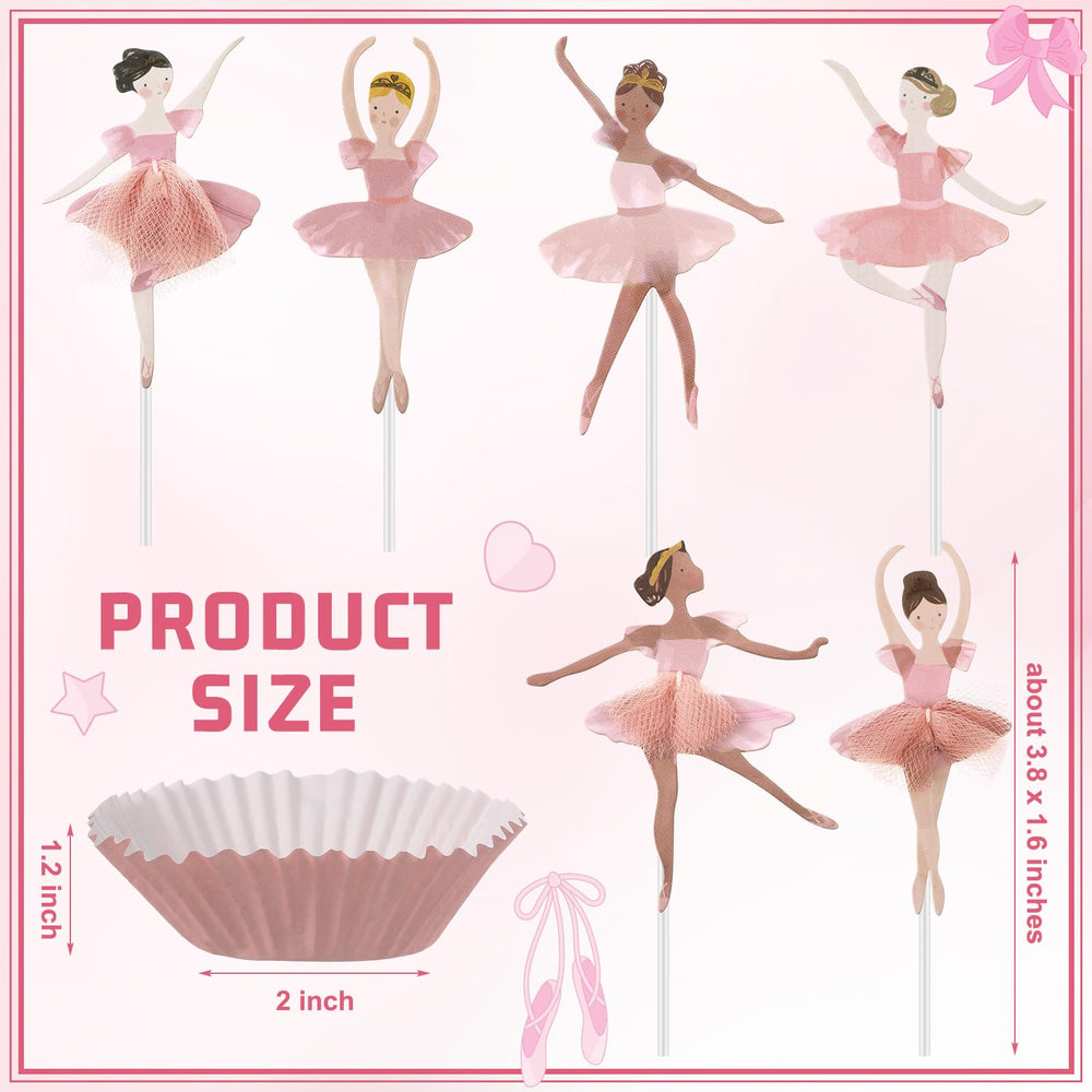 Humyoun pink cupcake cups keep desserts neat at parties.