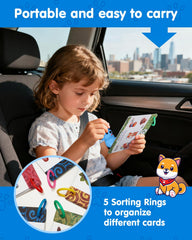 Humzo Reader Dog portable ring image highlights easy storage for travel