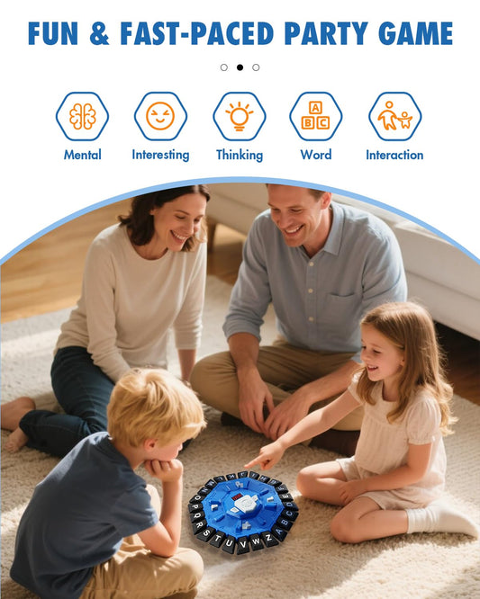 Humzo Word Game letters wheel enables quick word discovery during play