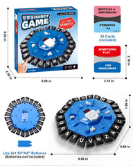 Humzo Word Game portable design fits in a bag for travel and parties