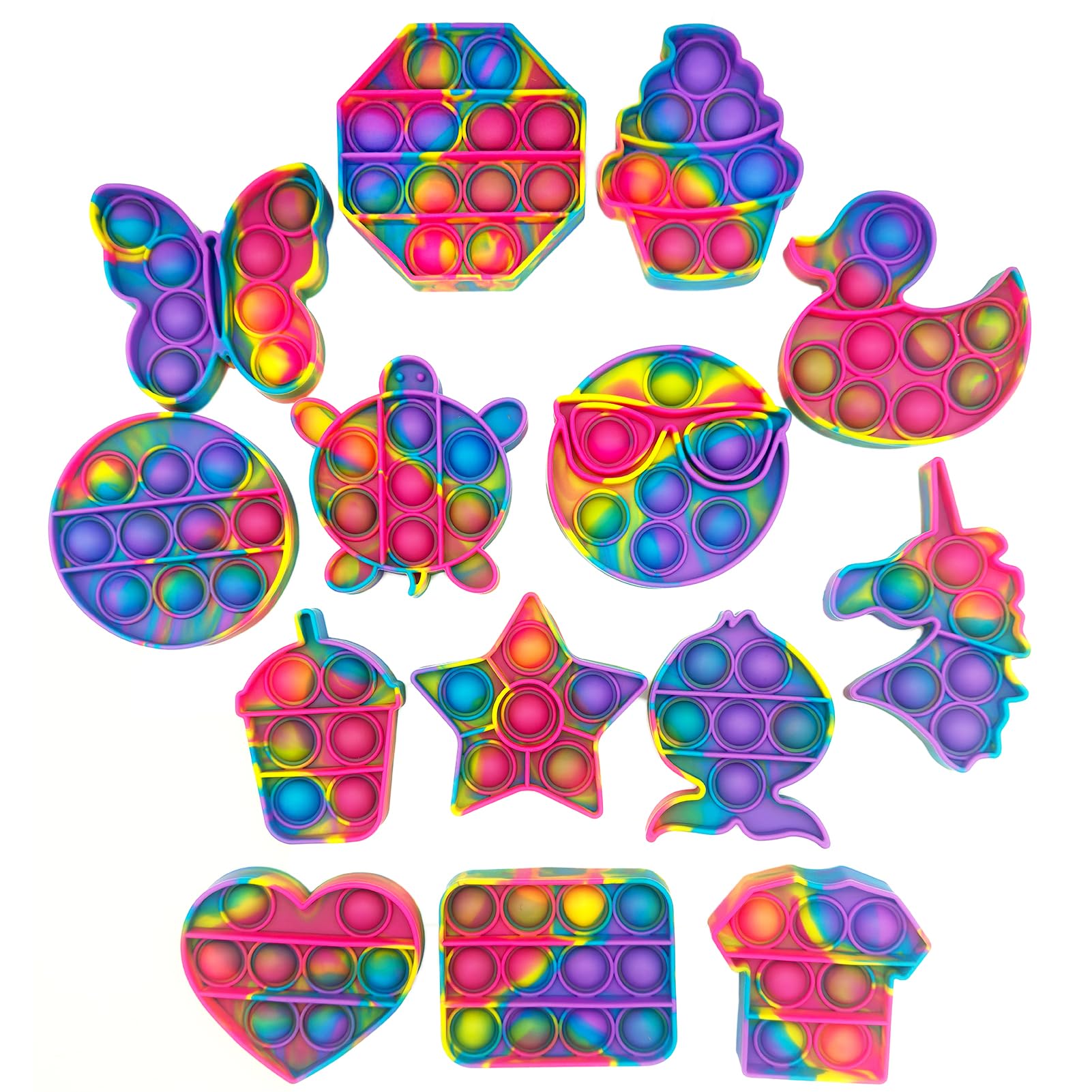 Hunbath unicorn pop fidget toy for calm focus and creative play