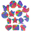 Hunbath unicorn pop fidget toy for calm focus and creative play