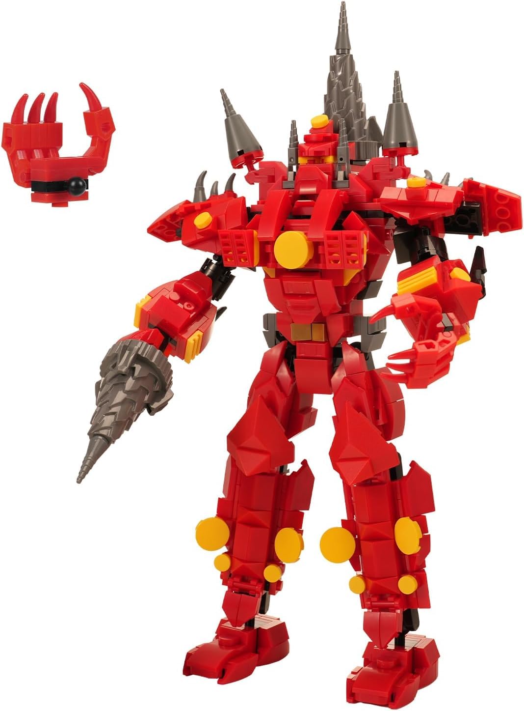 Huncdfe 537pcs-building-parts highlights extensive creative construction options.