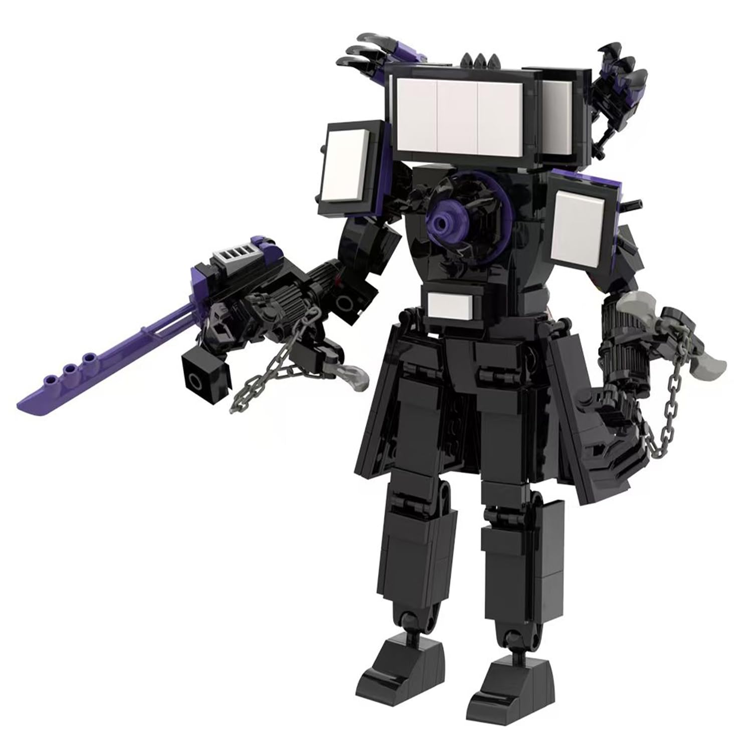Huncdfe action figure building blocks bright colors ideal for holiday fun