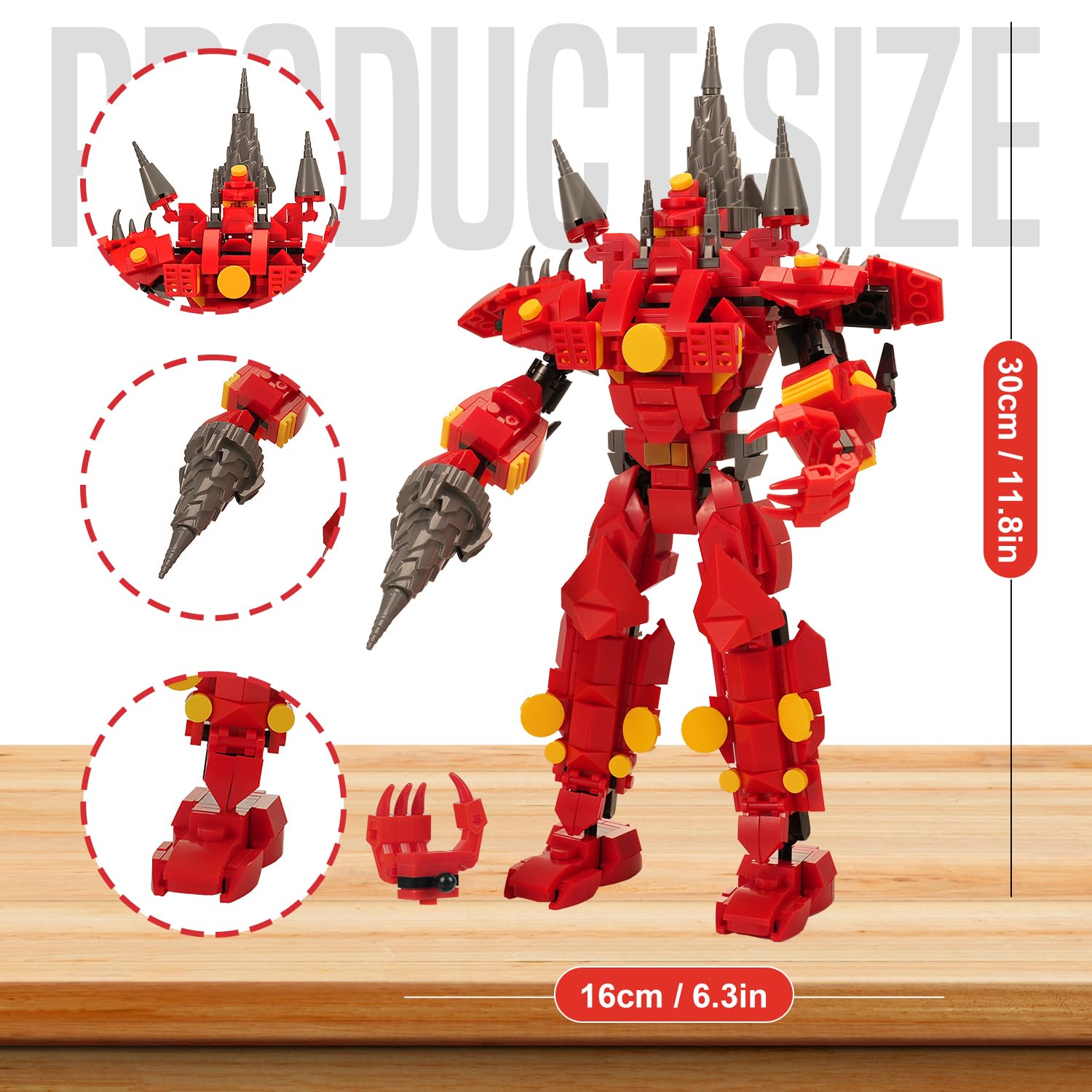 Huncdfe instruction-and-packaging provides clear assembly guidance.