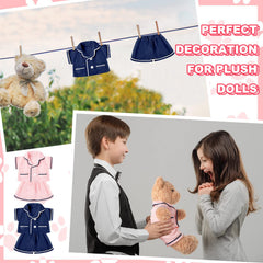 Hungdao 14-18 inch bear clothes fit dolls and extend playtime