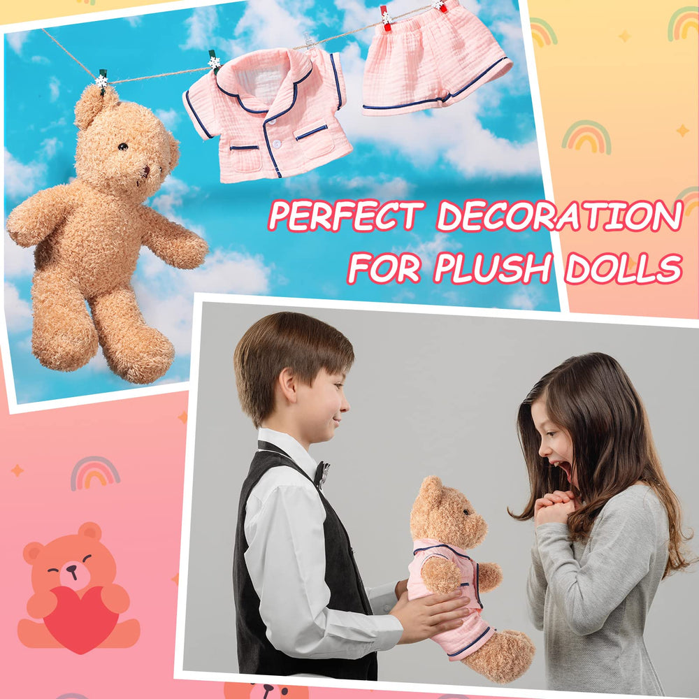 Hungdao bear outfits make a thoughtful gift for kids and doll lovers.