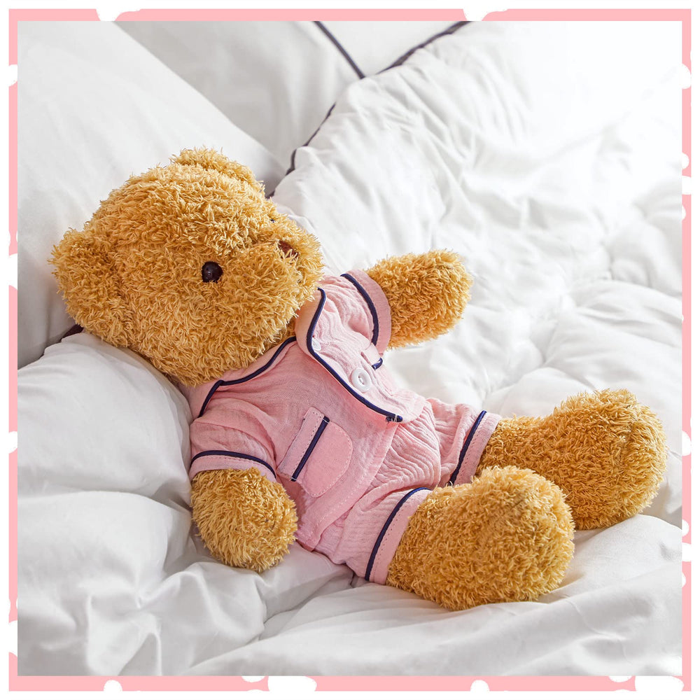 Hungdao bear outfit with button opening for quick dressing