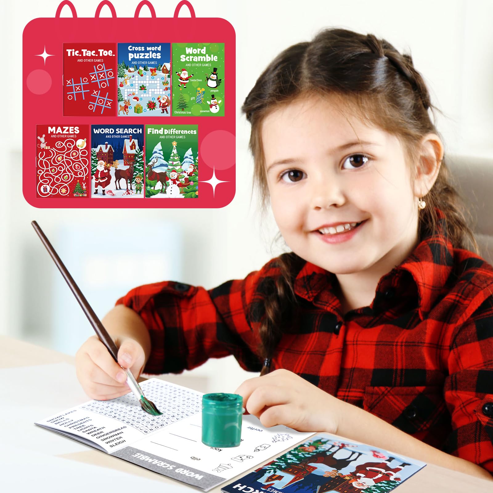 Hungdao activity book set supports early cognitive skills and fine motor practice