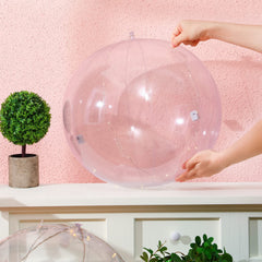 Hungdao inflatable beach ball safe PVC and simple inflation.