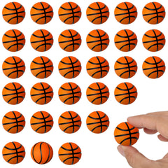 Hungdao mini basketball stress ball orange for desk relief and focus.