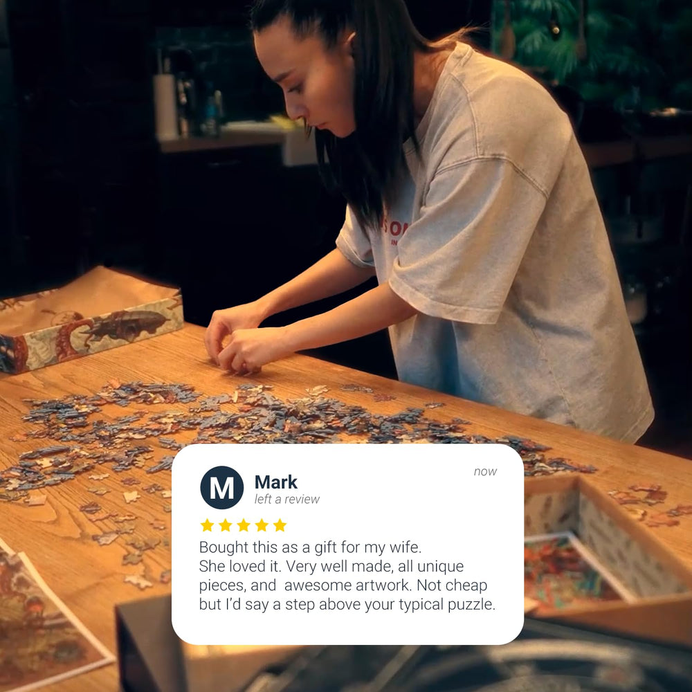 HUNGRY MINDS Octopolis gift for puzzle lovers and ocean enthusiasts