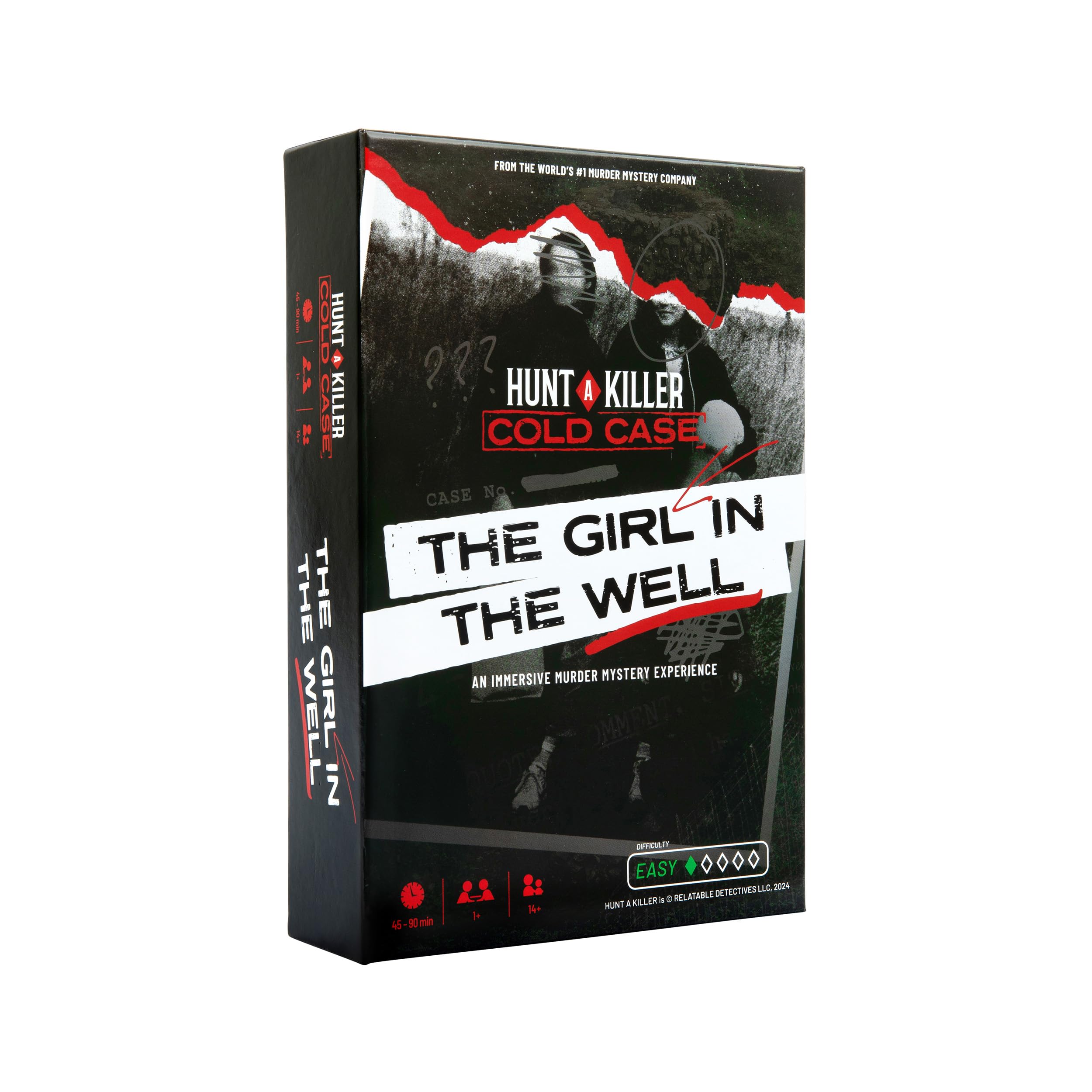 Hunt A Killer: Girl in the Well box offers immersive crime solving for gatherings.