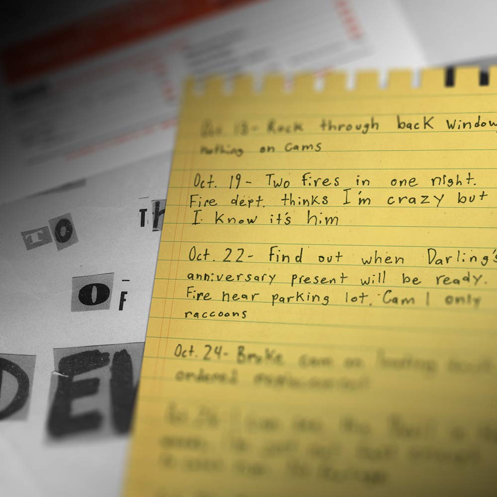 Mystery clues and suspect cards help you deduce motive and alibis