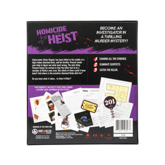 Hunt A Killer game night setup ready for a thrilling group session.