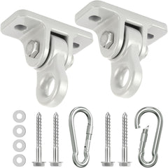 HUPBIPY heavy-duty porch swing hangers kit, 2-pack, ready for installation.