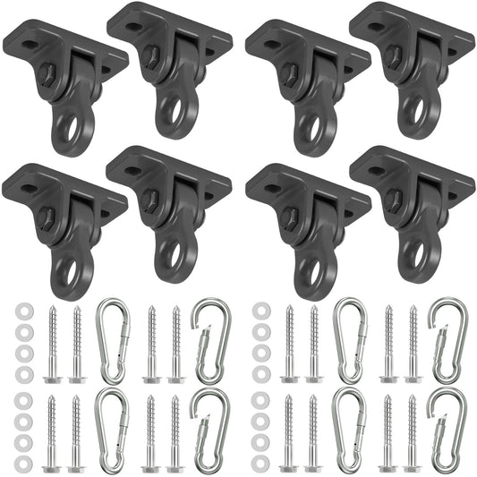HUPBIPY heavy-duty porch swing hanger close-up with anti-rust coating for outdoor durability