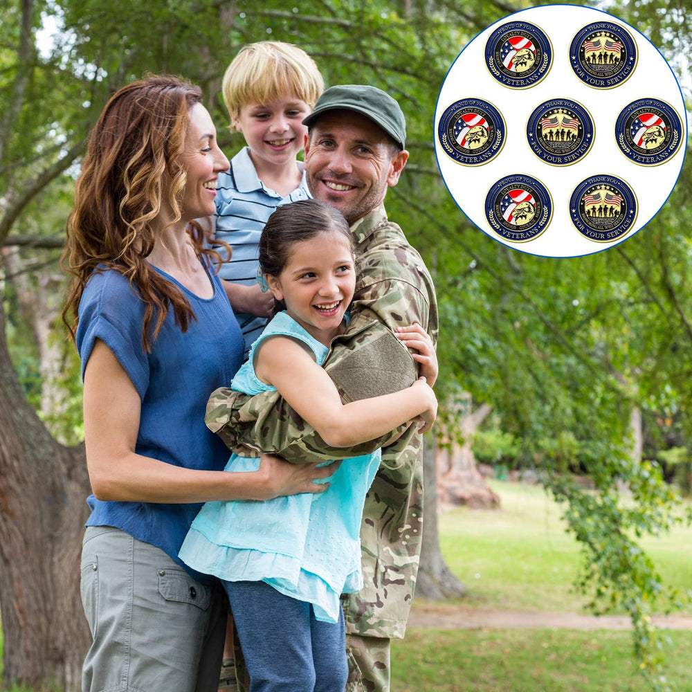 Huquary coins with varied patterns honor service and memory