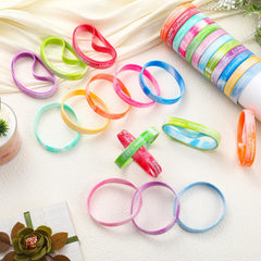 Huquary gradient color wristbands add style while carrying a message