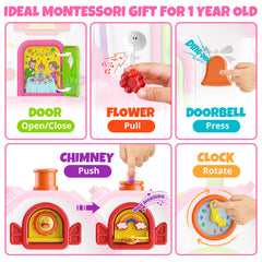 Hurdaos colorful lights panel helps visual tracking and engaging play sessions.