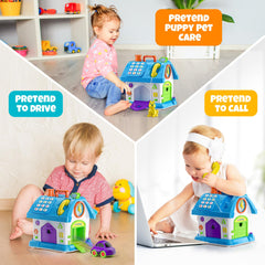 Hurdaos Montessori toy house pretend pet sparks imaginative play