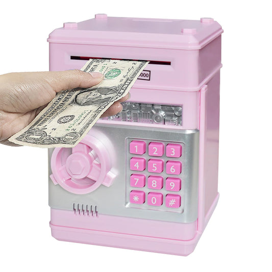 HUSAN Piggy Bank coin slot front view for easy saving