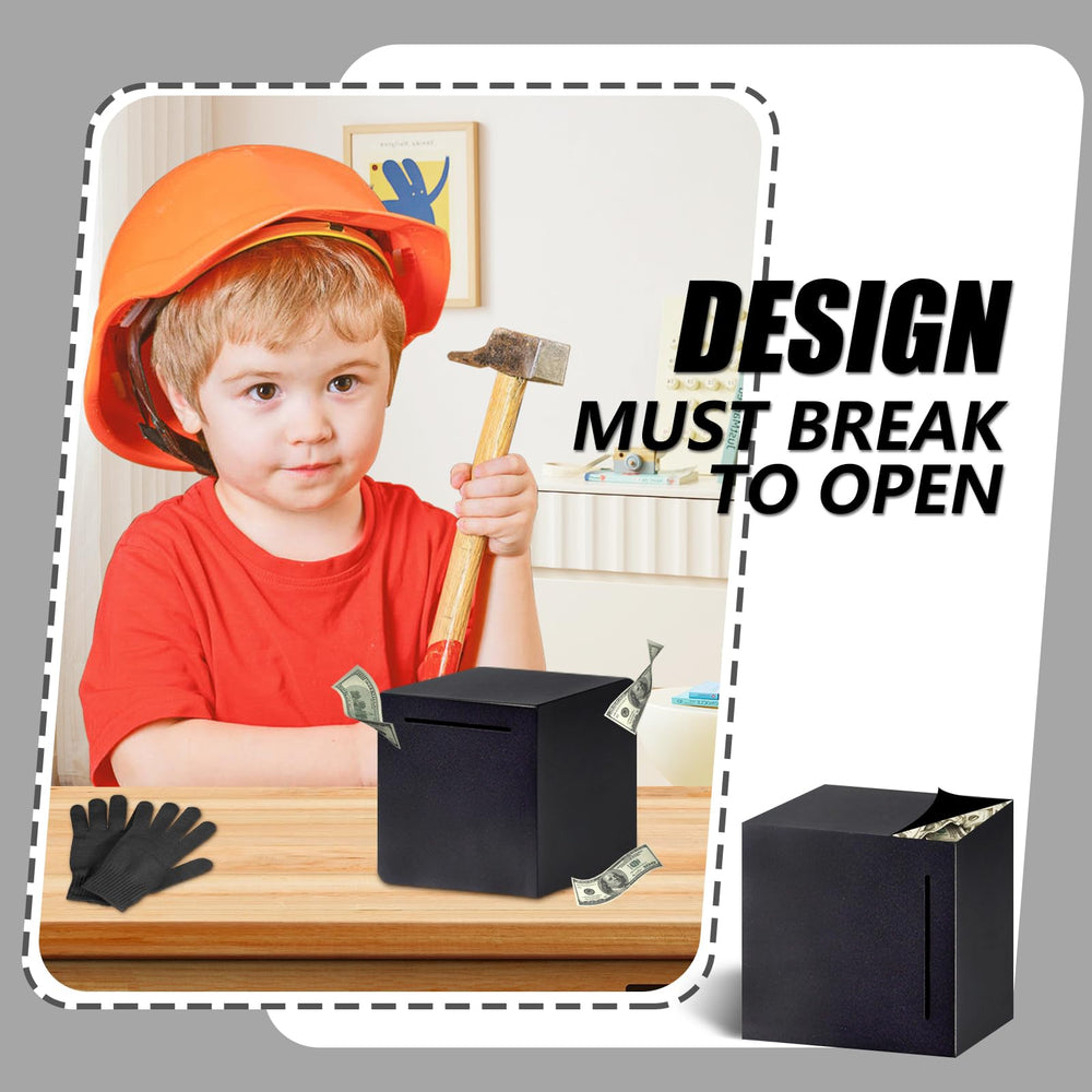 HUSAN education purple model engages kids with a playful saving experience.