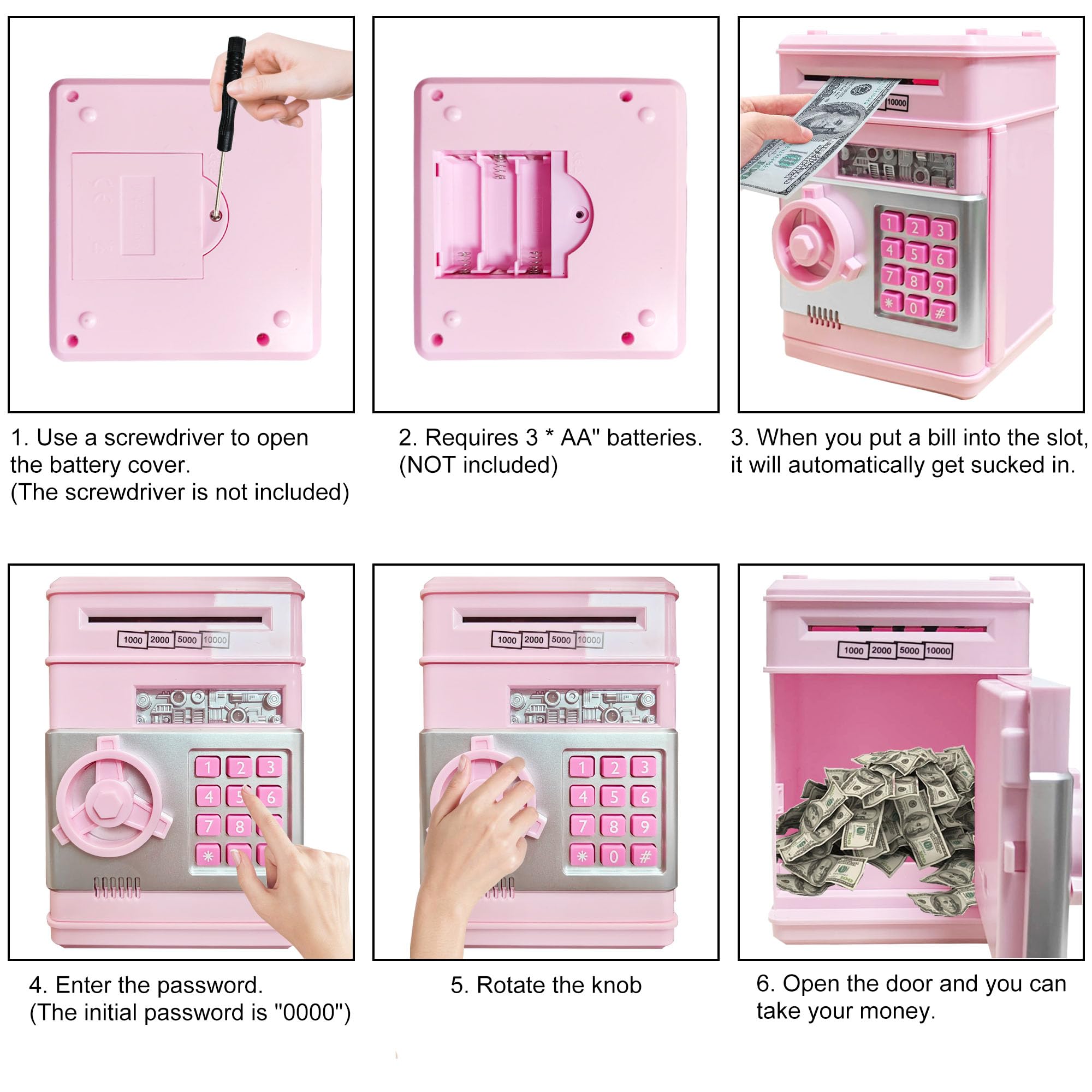 HUSAN Piggy Bank packaging highlights gift-ready presentation