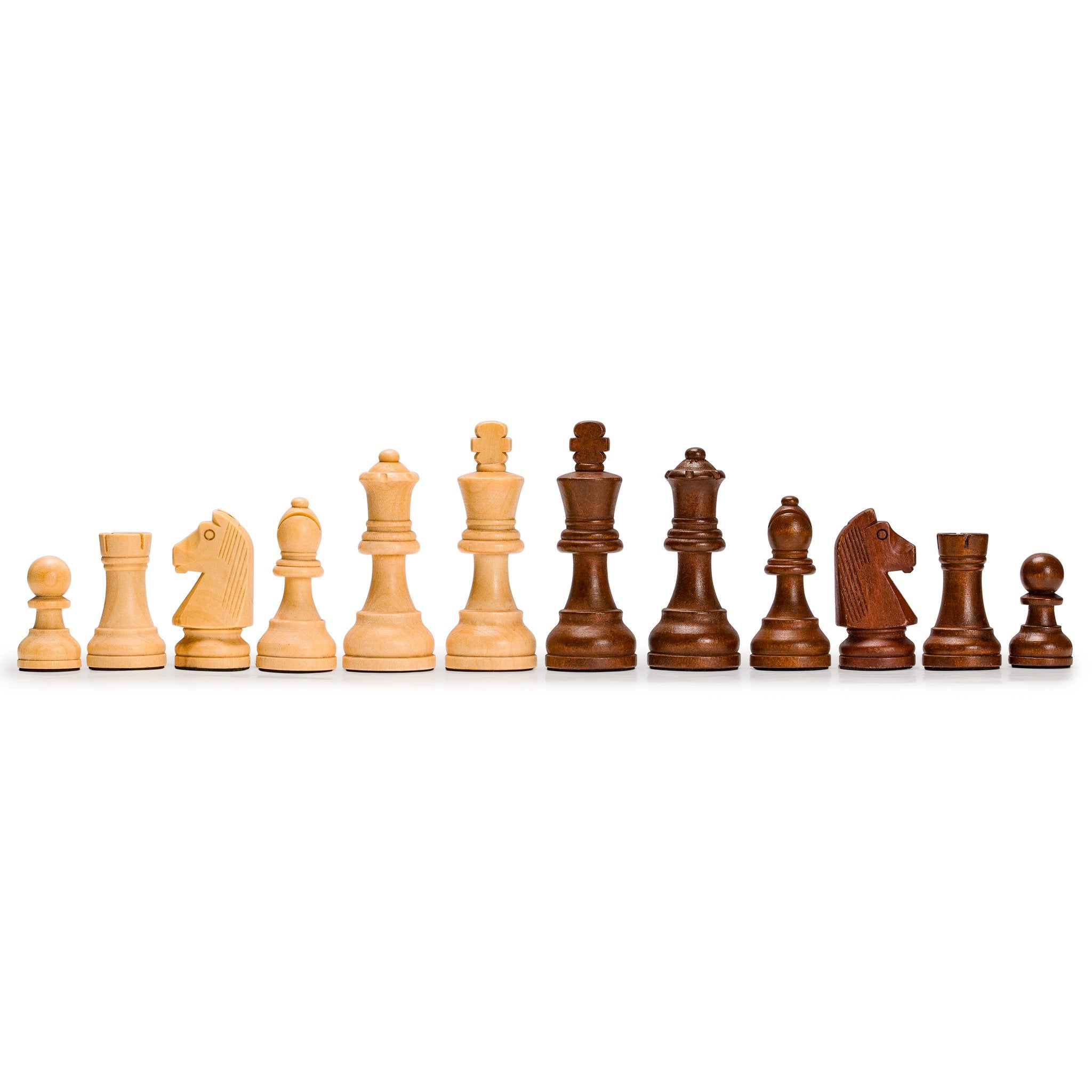 Husaria Staunton No.5 with two extra queens for promoted-pawn scenarios.