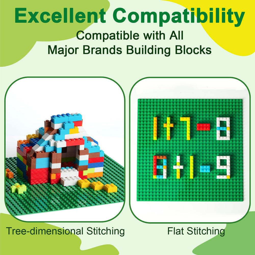 Husfunov baseplates with safe rounded corners for kid play