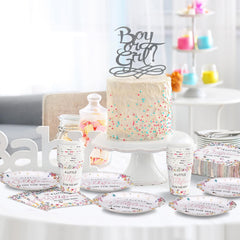 Hushee Baby in Bloom large napkins add charm and quick cleanup