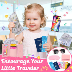 HUUIDY Play Purse car keys enhance pretend driving scenarios.