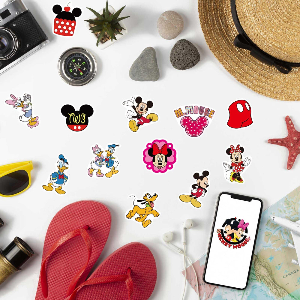 Huxicui premium peel-and-stick stickers stay vibrant on most surfaces.