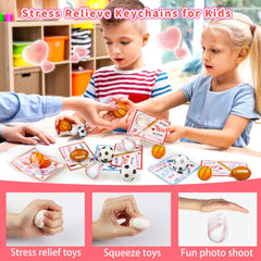 Huyamap baseball design stress ball supports hand strength and coordination.