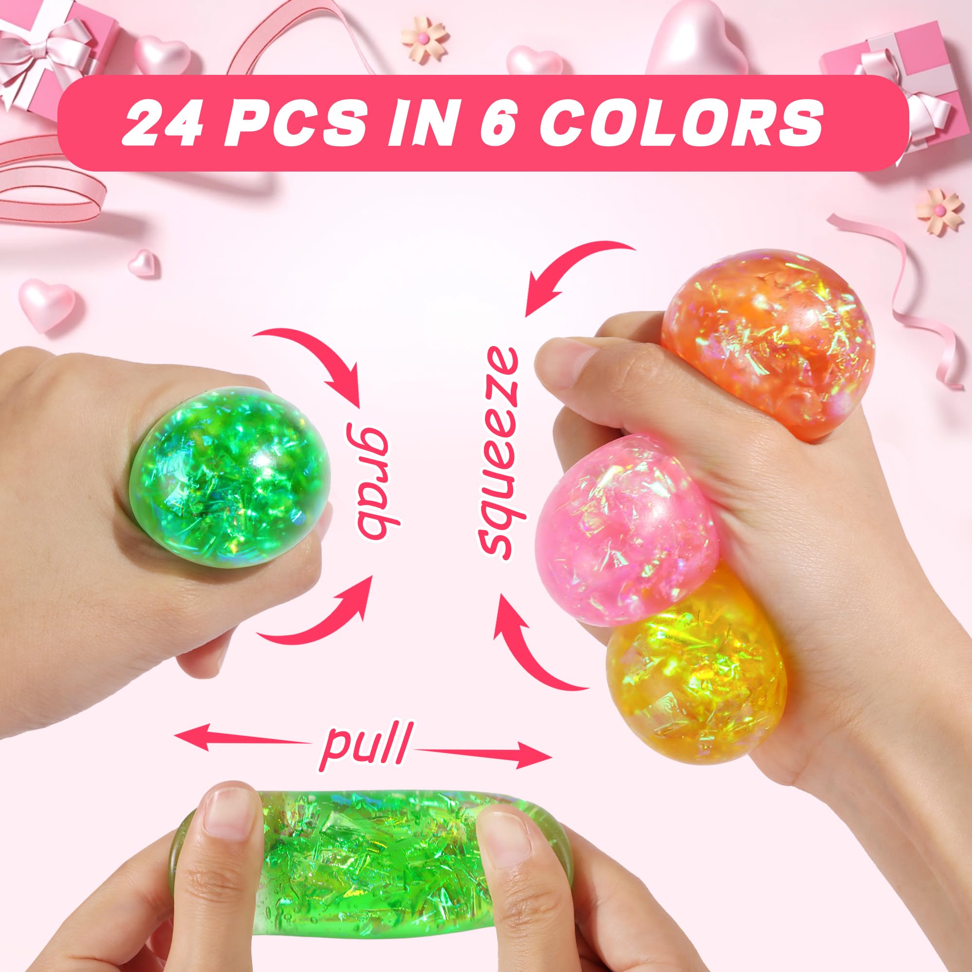 Huyamap clear bags ready for gift presentation and classroom distribution.