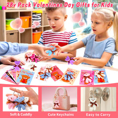 Huyamap clear gift bags pack, perfect for presenting cards and keychains