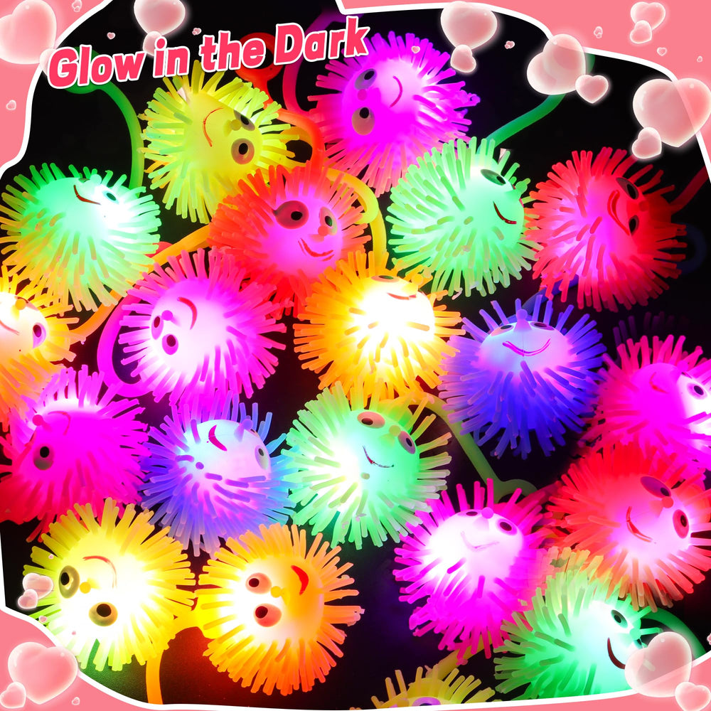 Huyamap LED puffer ball blue glow engaging group activity