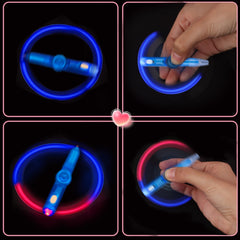 Huyamap LED spinner fidget pen spins for interactive play