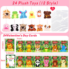 Huyamap mini plush animals in 14 designs ideal for sharing
