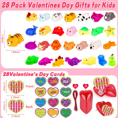 Huyamap red heart-shaped cases designed for easy gift tagging and storage.
