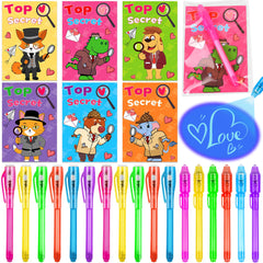 Huyamap Valentine's animal cards collection for classroom exchanges and party games.