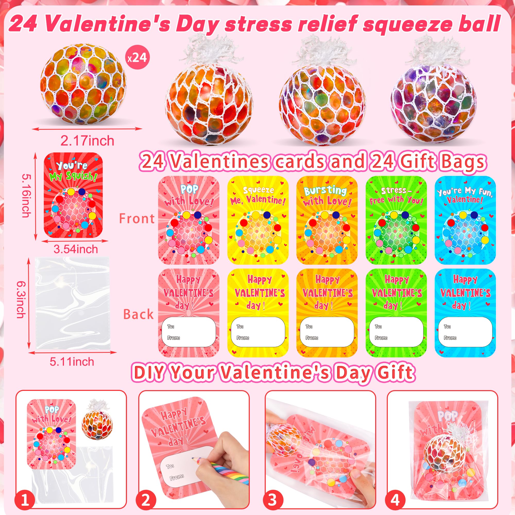 Huyamap Valentine cards with To/From for personalized messages.