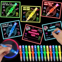 Huyamap Valentines classroom gift pack with fidget pens for kids