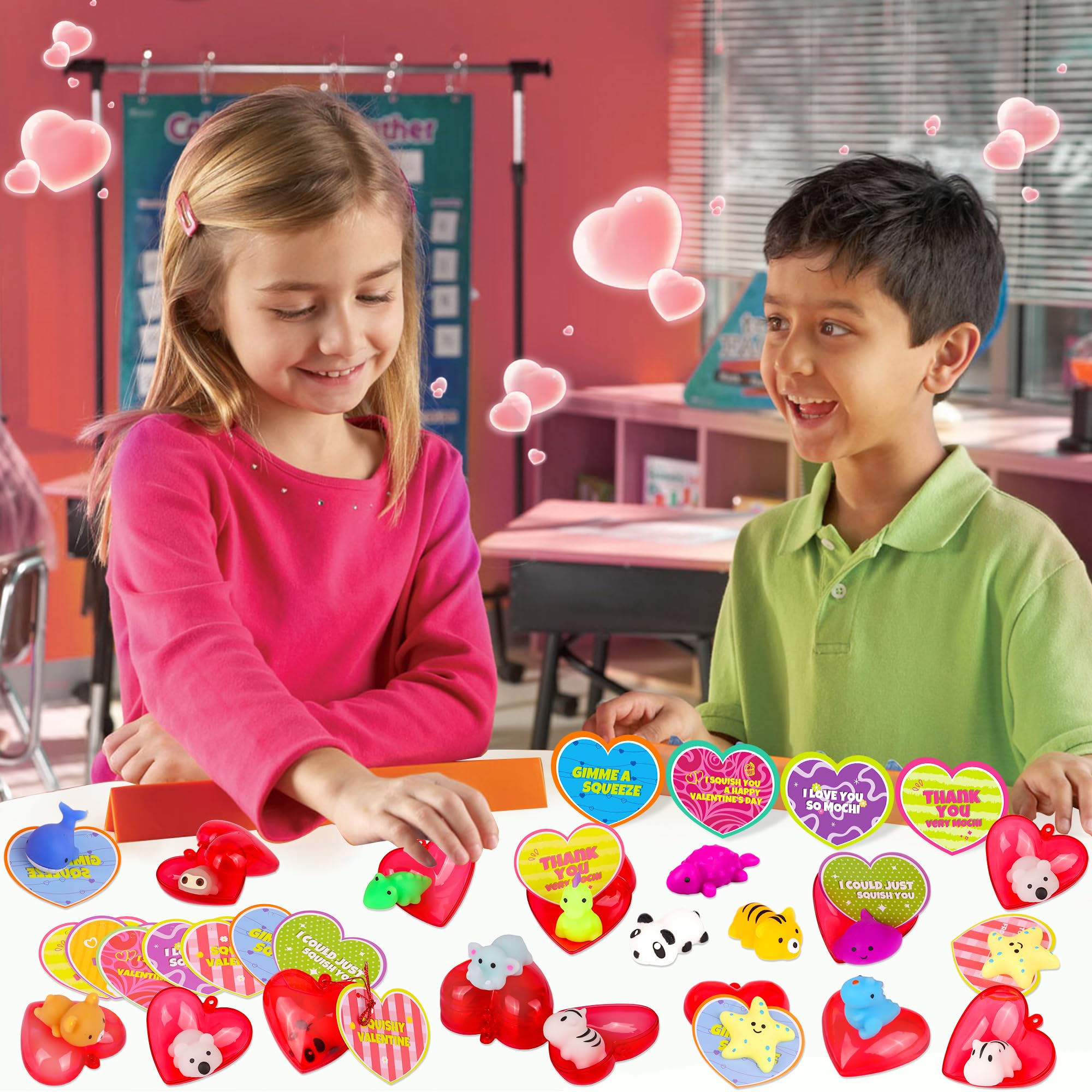 Huyamap playful gifts for boys and girls during Valentine’s activities.