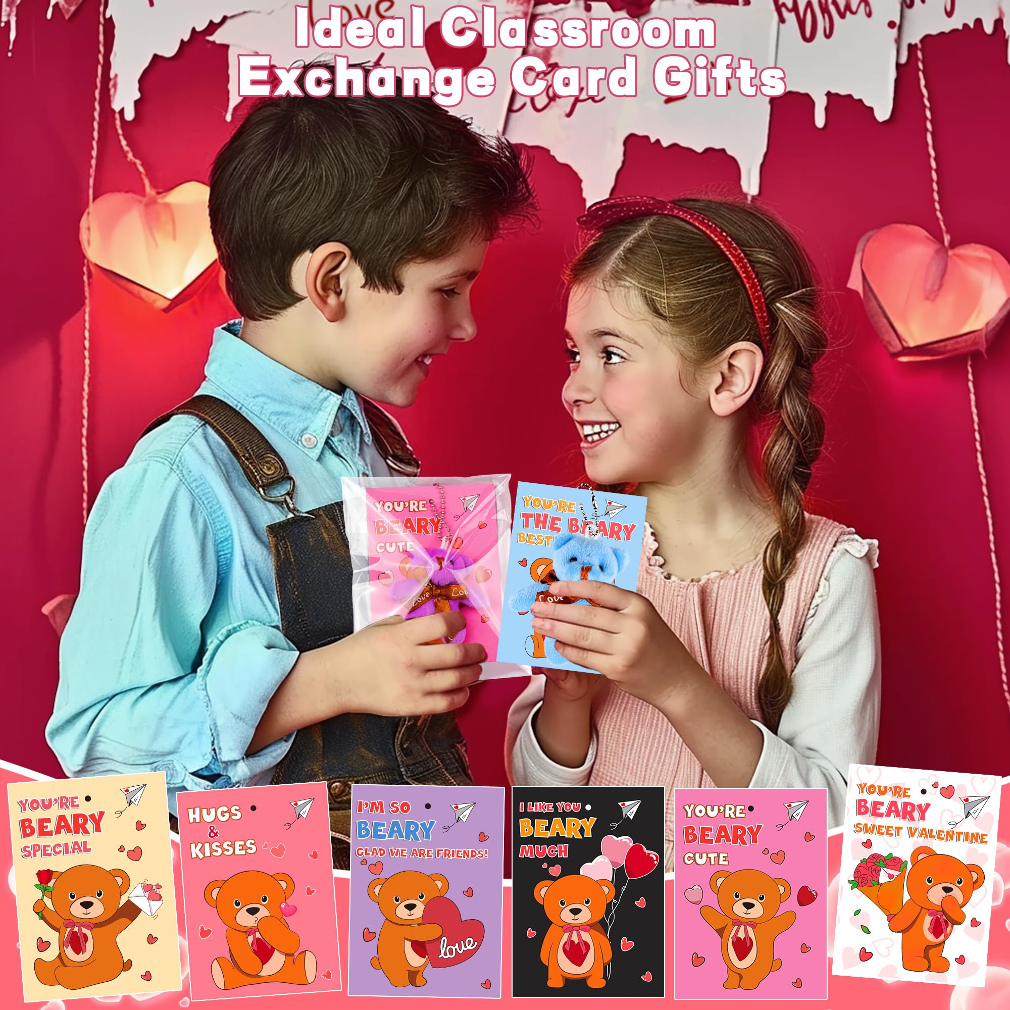 Huyamap valentines party favors collection, fun rewards for kids