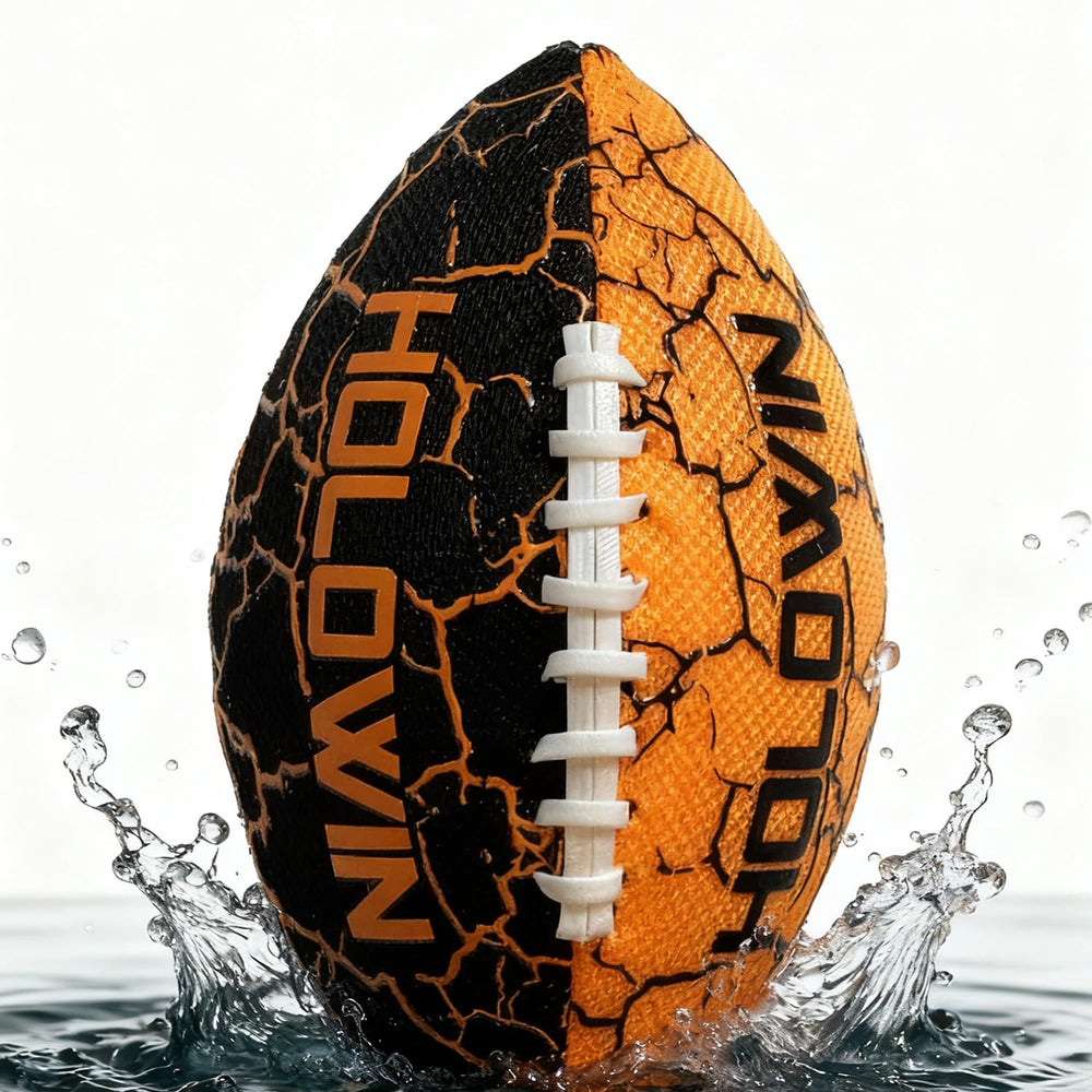 HW HOLOWIN water football close-up shows textured surface for secure grip in wet conditions.