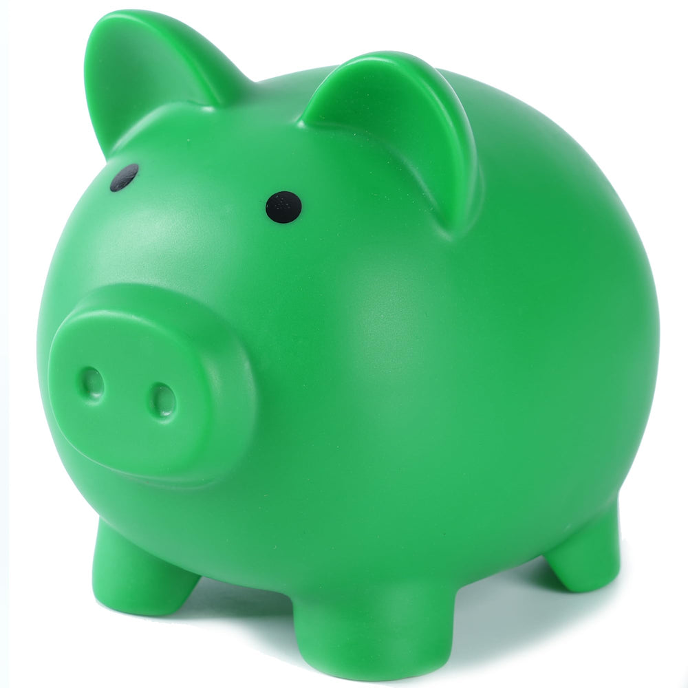 H&W Mini Piggy Bank: cute design encourages kids to start saving.