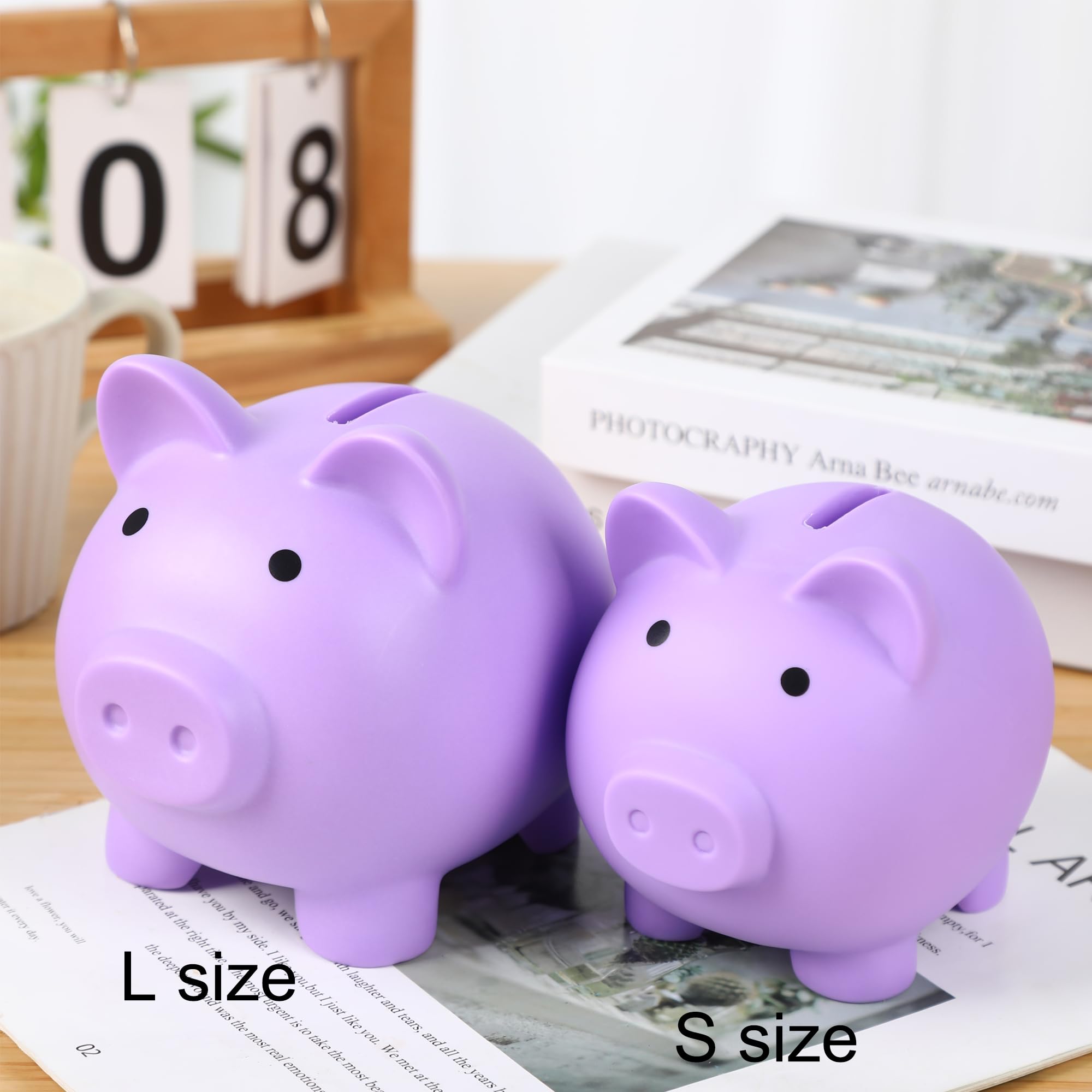 H&W Mini Piggy Bank bedroom decor adds charm to kids' spaces